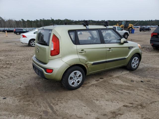  KIA SOUL 2012 Зелений