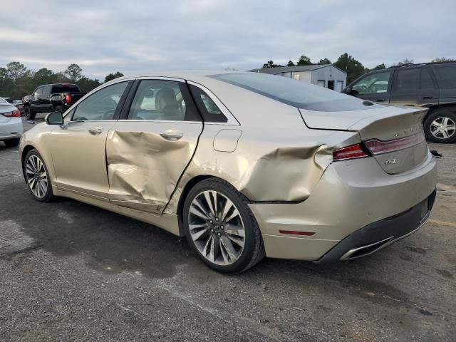  LINCOLN MKZ 2017 Золотой