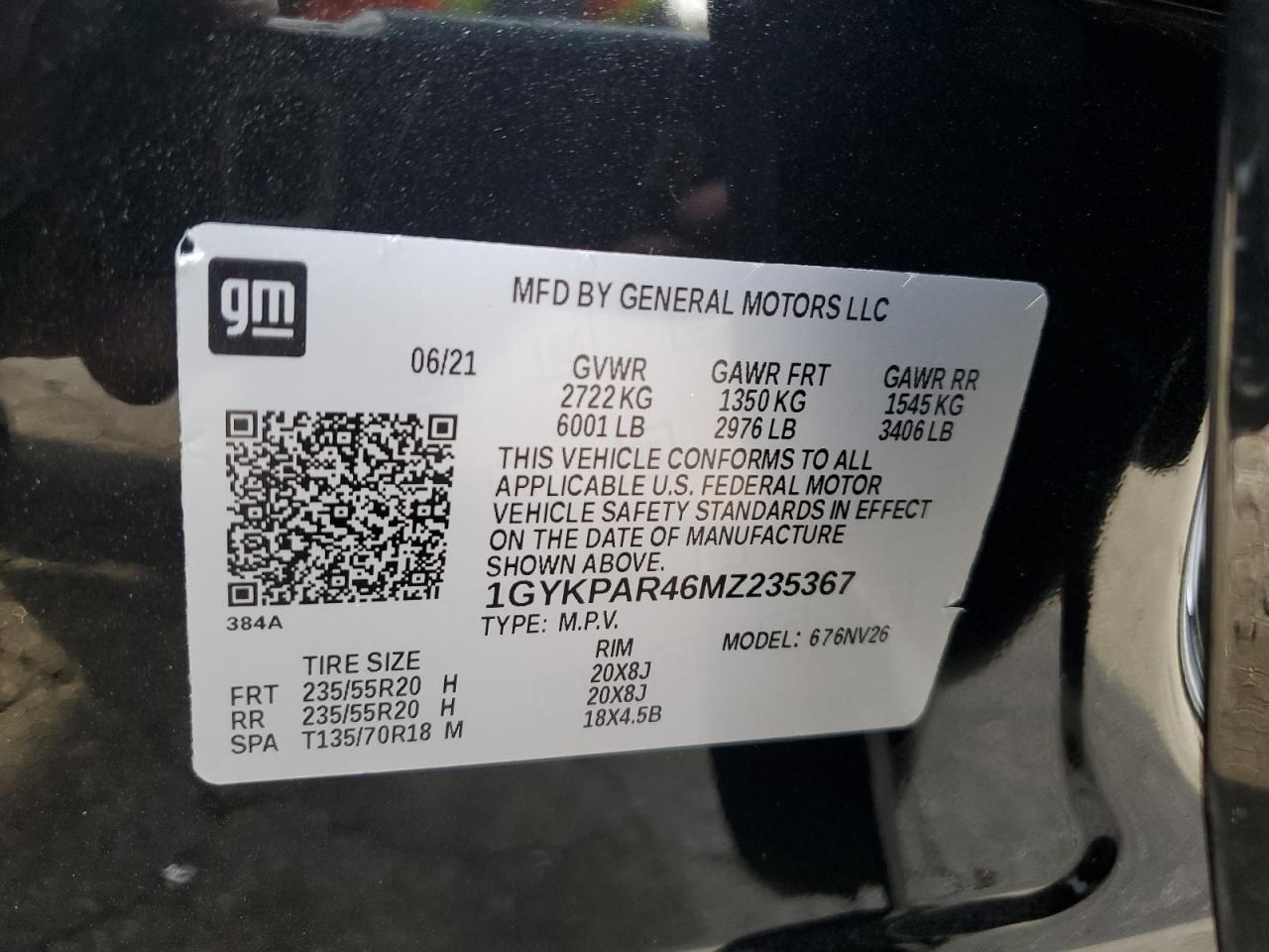 2021 Cadillac XT6 - Image 15