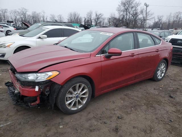  FORD FUSION 2017 Czerwony