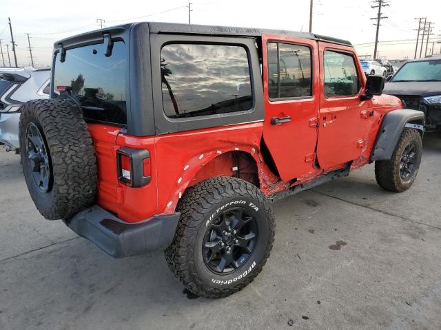  JEEP WRANGLER 2022 Red