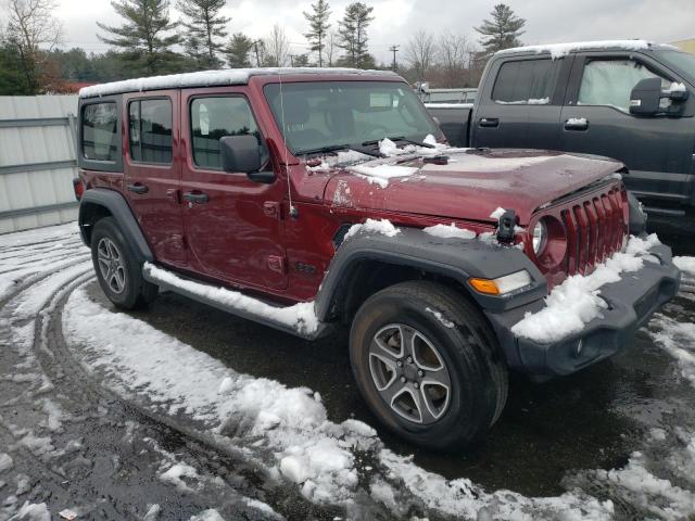  JEEP WRANGLER 2022 Maroon