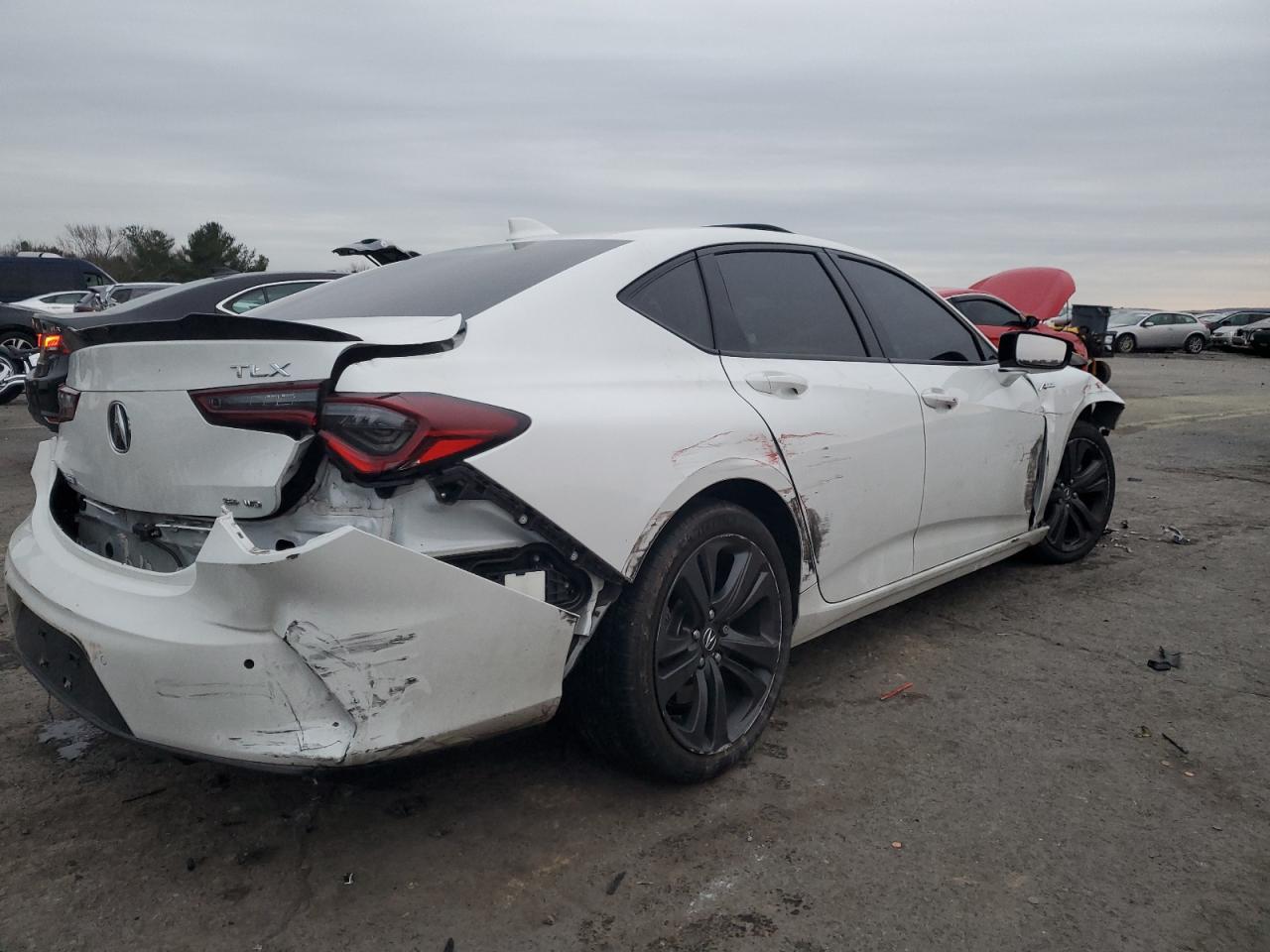 VIN 19UUB6F55PA001135 2023 ACURA TLX no.3