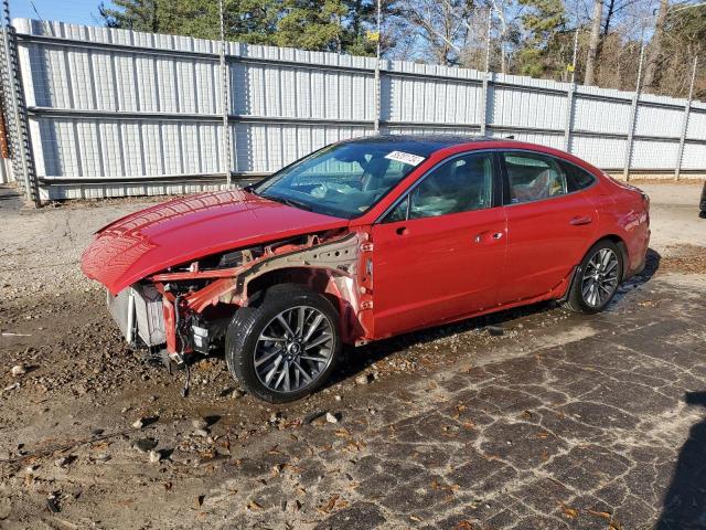  HYUNDAI SONATA 2021 Czerwony