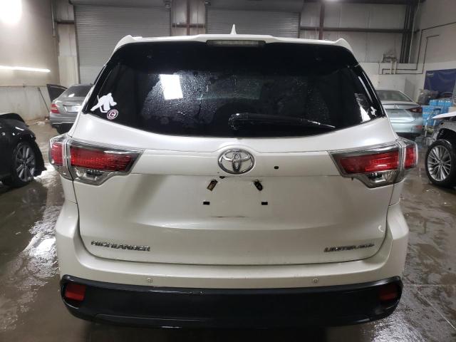  TOYOTA HIGHLANDER 2015 Белы