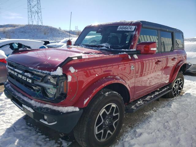  FORD BRONCO 2021 Красный