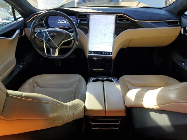  TESLA MODEL S 2015 Білий