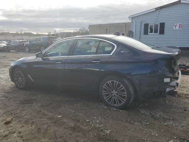  BMW 5 SERIES 2018 Blue