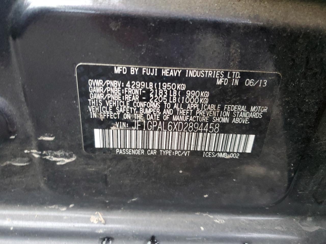 2013 Subaru Impreza - Image 12