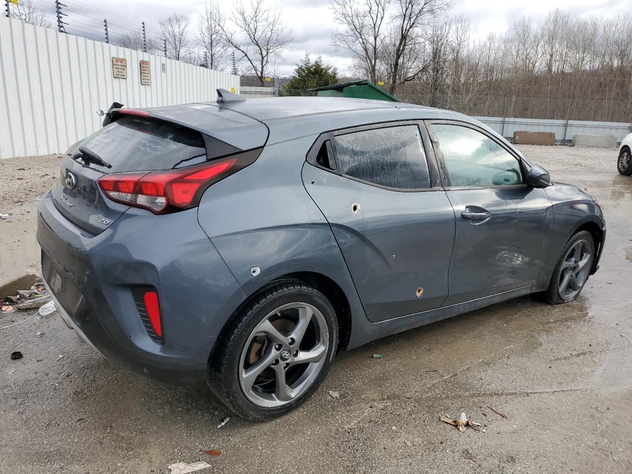 2019 Hyundai Veloster Base VIN: KMHTG6AF4KU011847 Lot: 84816564