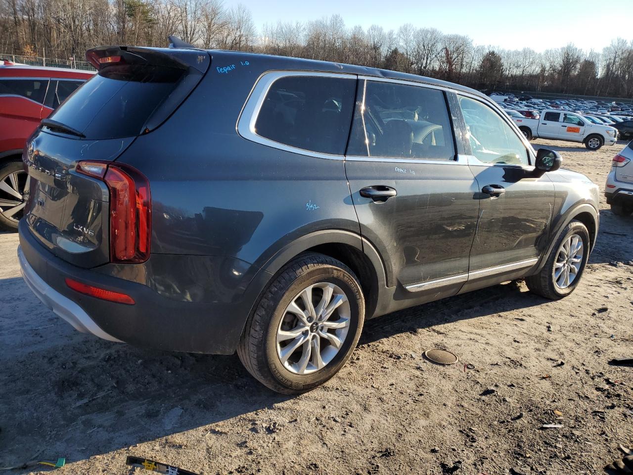 VIN 5XYP2DHC3MG104576 2021 KIA TELLURIDE no.3