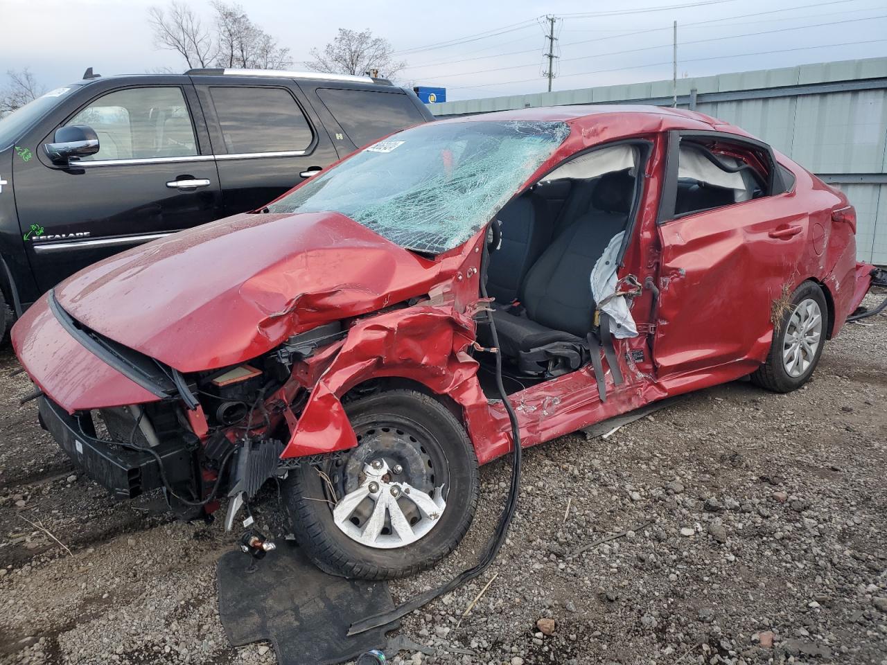 2020 Hyundai Accent Se for Sale in Chicago Heights, IL - Side