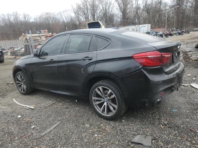  BMW X6 2016 Чорний