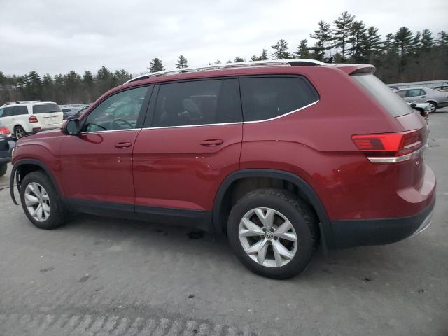  VOLKSWAGEN ATLAS 2018 Бордовый