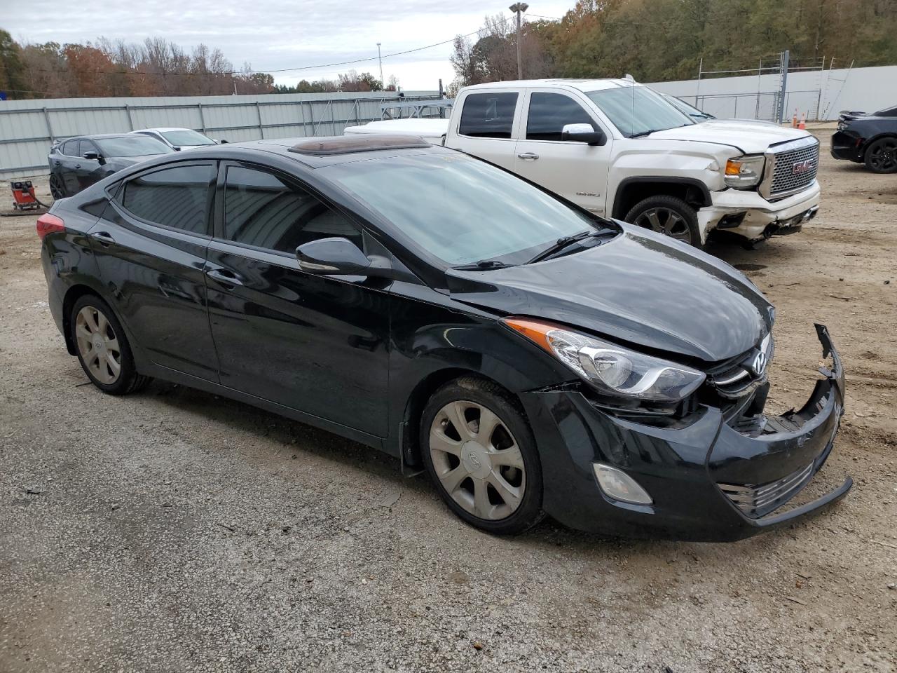 VIN KMHDH4AE3DU619598 2013 HYUNDAI ELANTRA no.4