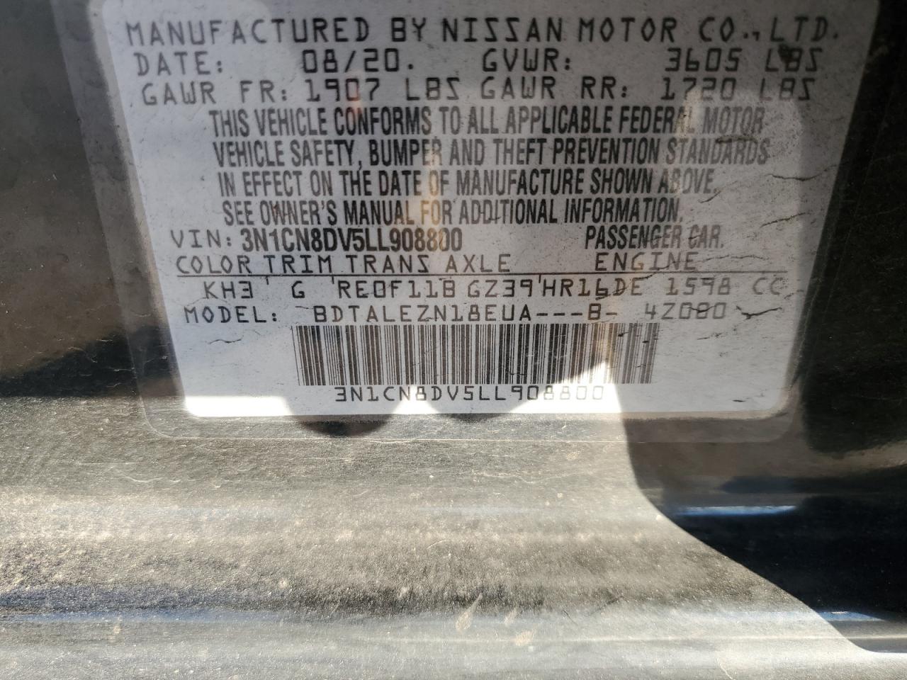 2020 Nissan Versa - Image 14