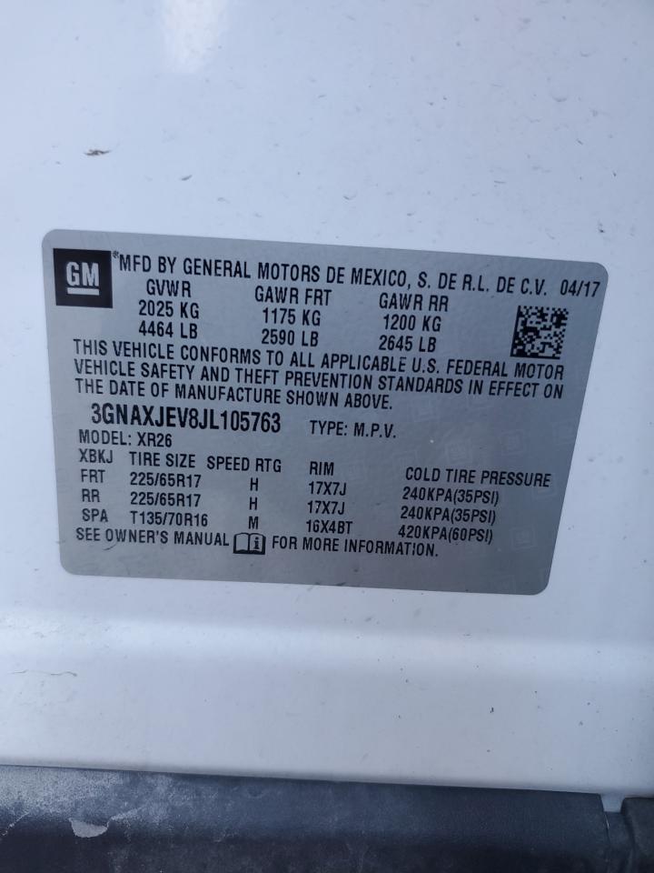 VIN 3GNAXJEV8JL105763 2018 CHEVROLET EQUINOX no.13