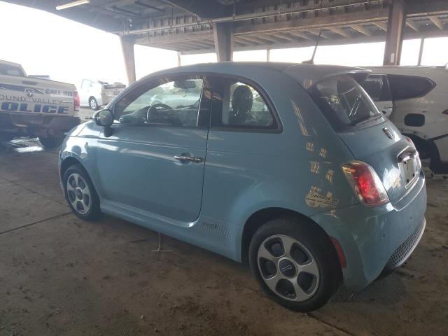  FIAT 500 2015 Blue