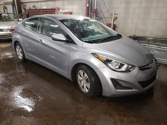  HYUNDAI ELANTRA 2016 Srebrny