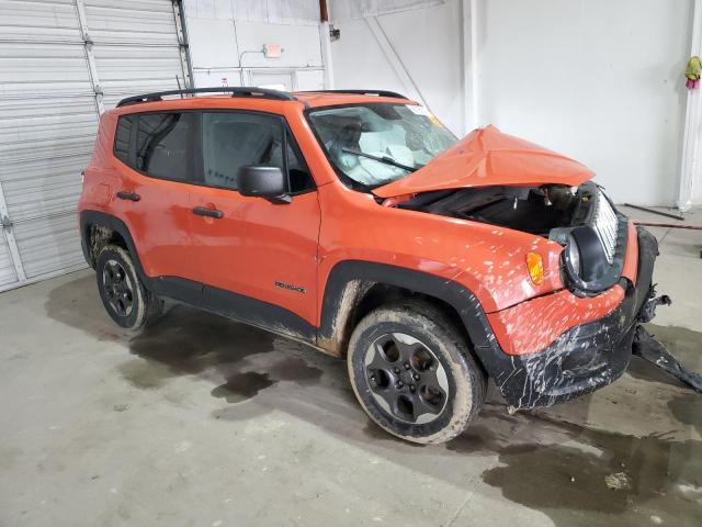  JEEP RENEGADE 2017 Оранжевый