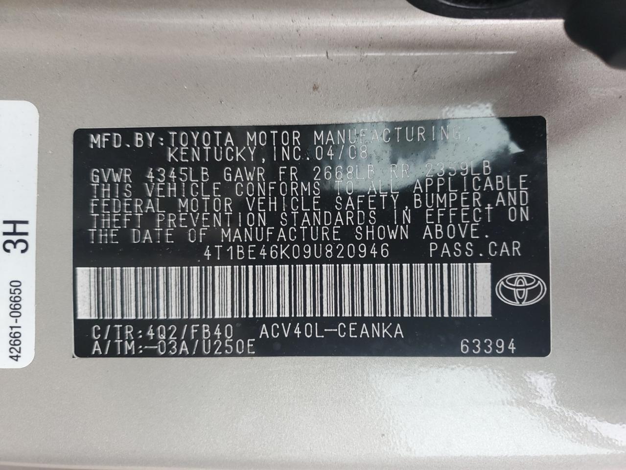 2009 Toyota Camry - Image 13