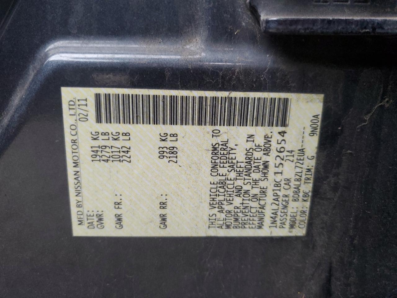 2011 Nissan Altima - Image 13