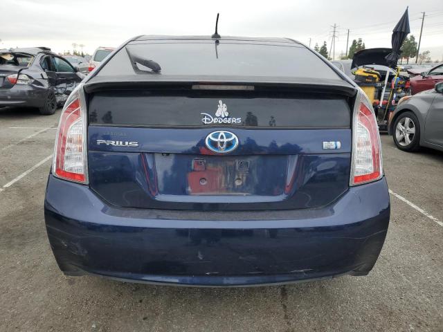  TOYOTA PRIUS 2012 Blue