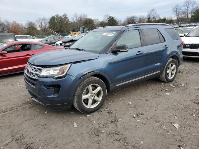  FORD EXPLORER 2018 Blue