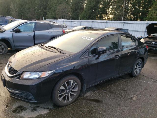  HONDA CIVIC 2014 Чорний