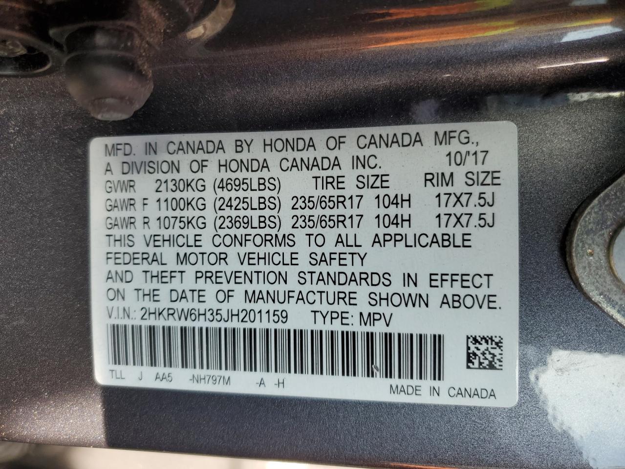 2018 Honda CR-V - Image 14
