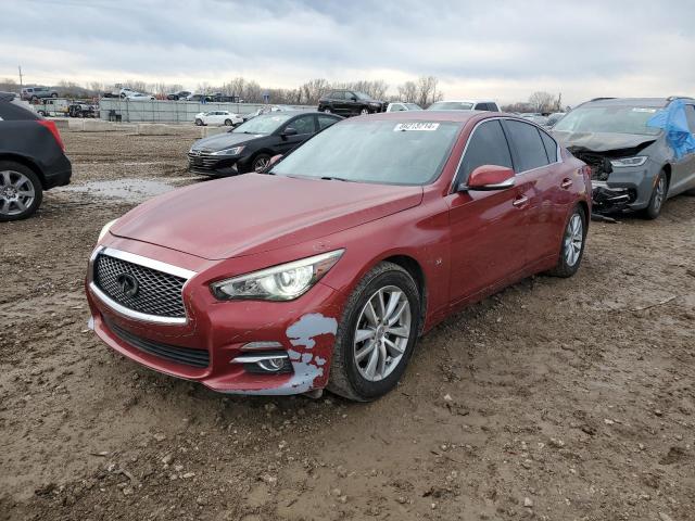  INFINITI Q50 2015 Red
