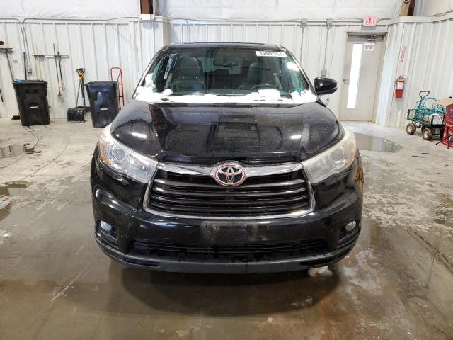  TOYOTA HIGHLANDER 2015 Czarny