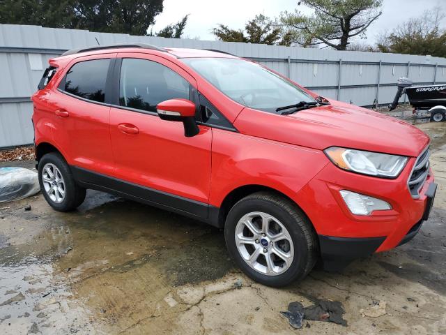  FORD ECOSPORT 2020 Red