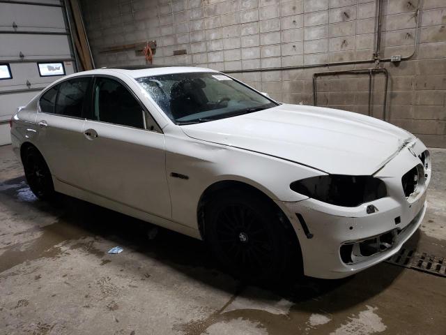  BMW 5 SERIES 2015 White