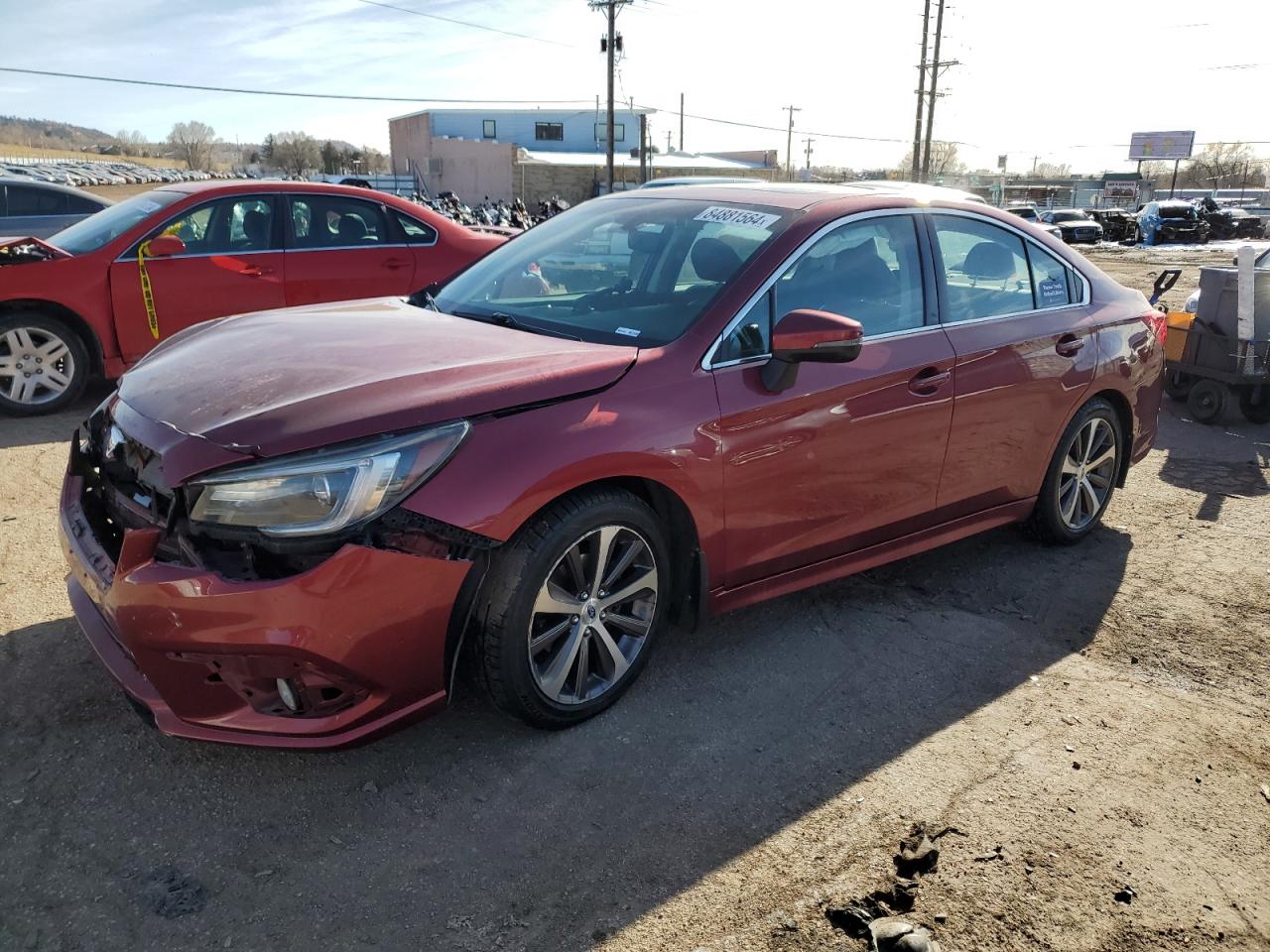 VIN 4S3BNAN60K3037712 2019 SUBARU LEGACY no.1