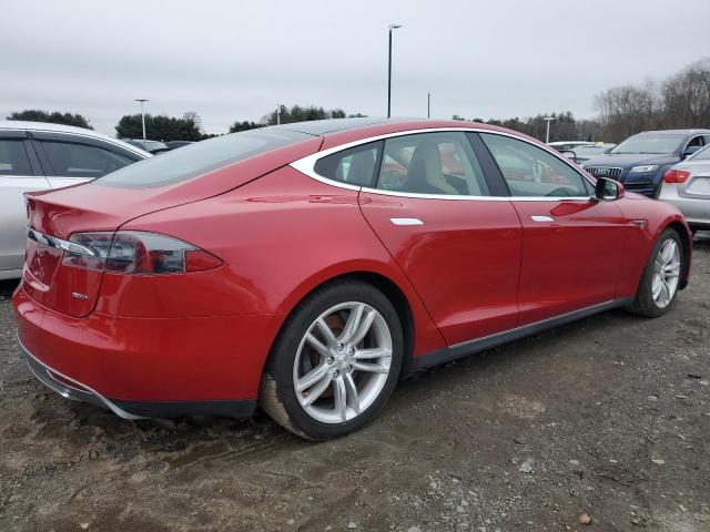 Hatchbacks TESLA MODEL S 2015 Red