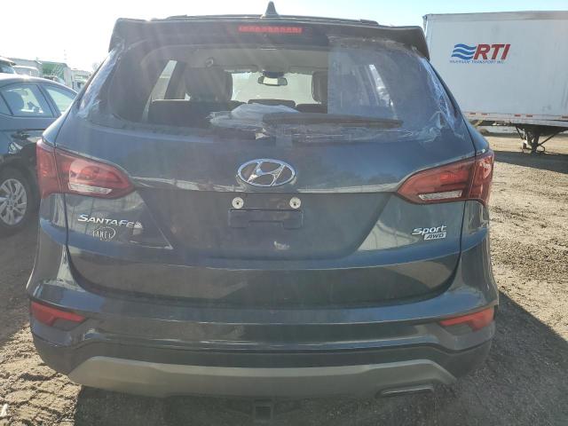  HYUNDAI SANTA FE 2017 Синий