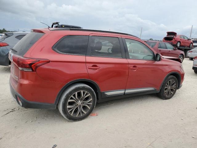  MITSUBISHI OUTLANDER 2016 Czerwony