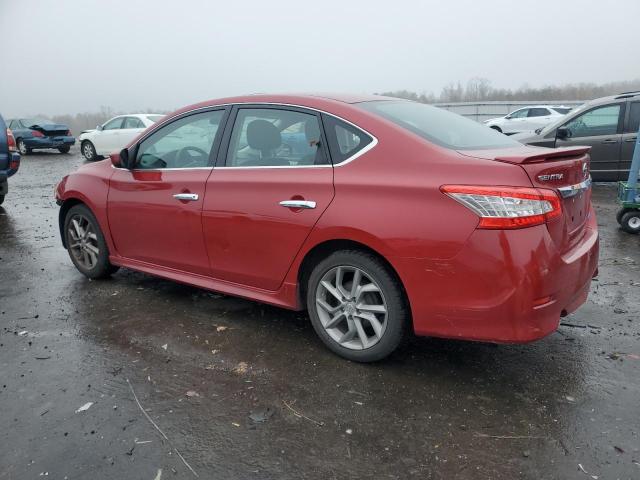 Sedans NISSAN SENTRA 2013 Red