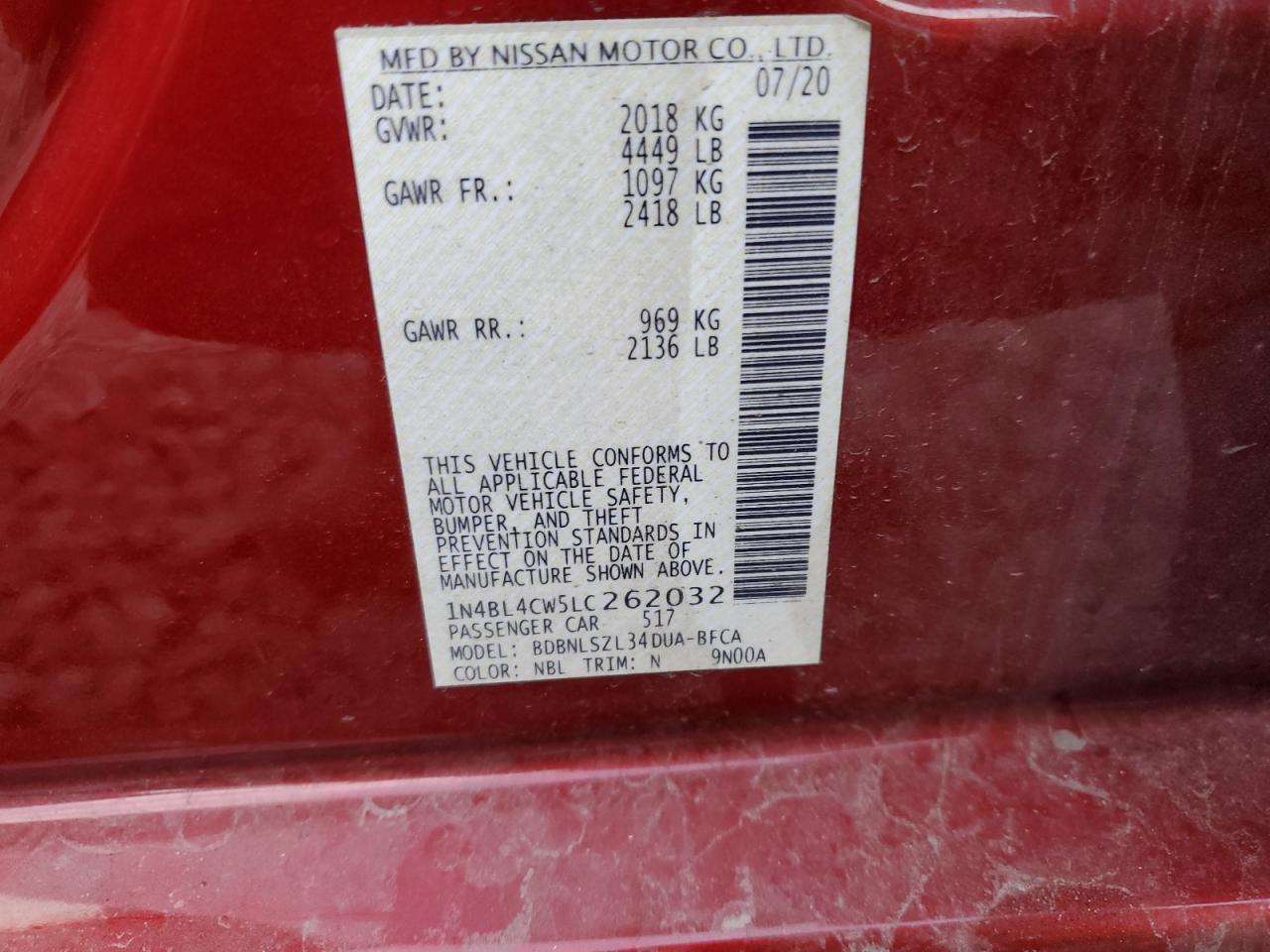 2020 Nissan Altima - Image 12
