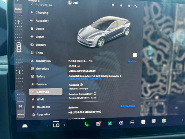  TESLA MODEL S 2022 Сірий