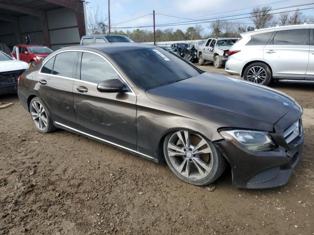  MERCEDES-BENZ C-CLASS 2017 Brown