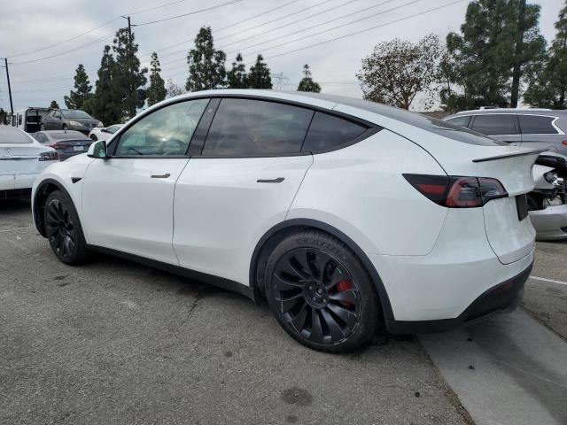  TESLA MODEL Y 2022 Белы