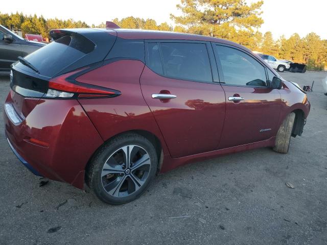  NISSAN LEAF 2019 Бордовый