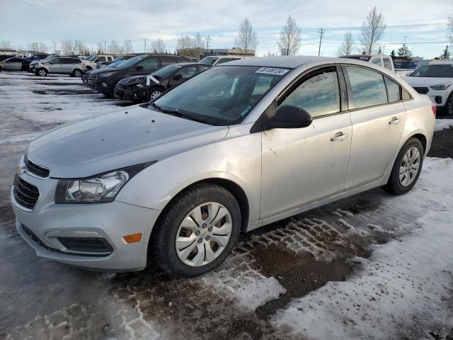  CHEVROLET CRUZE 2016 Silver