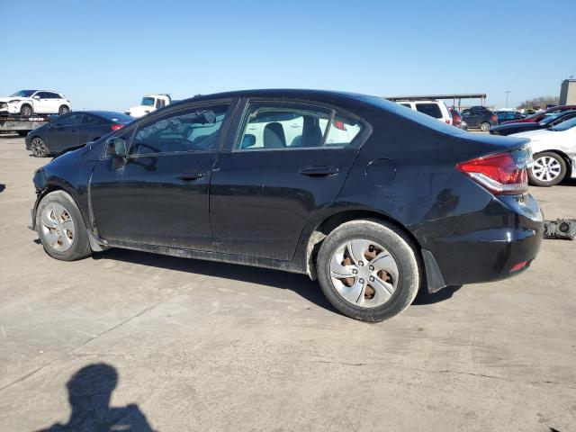 Sedans HONDA CIVIC 2015 Czarny