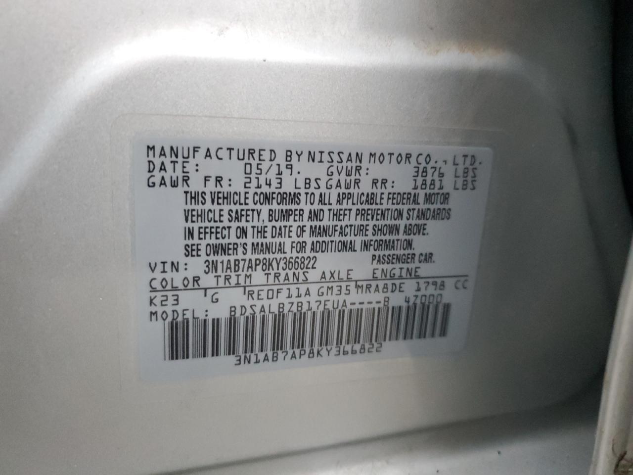 2019 Nissan Sentra - Image 15