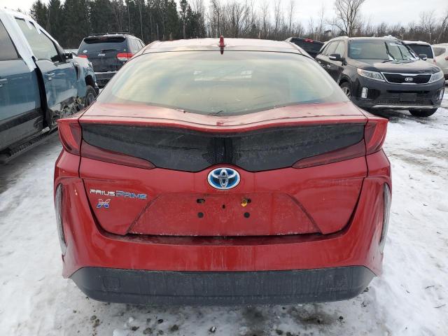  TOYOTA PRIUS 2018 Red