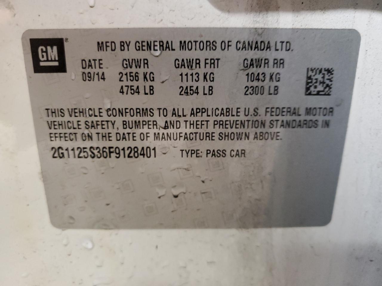 2015 Chevrolet Impala - Image 13