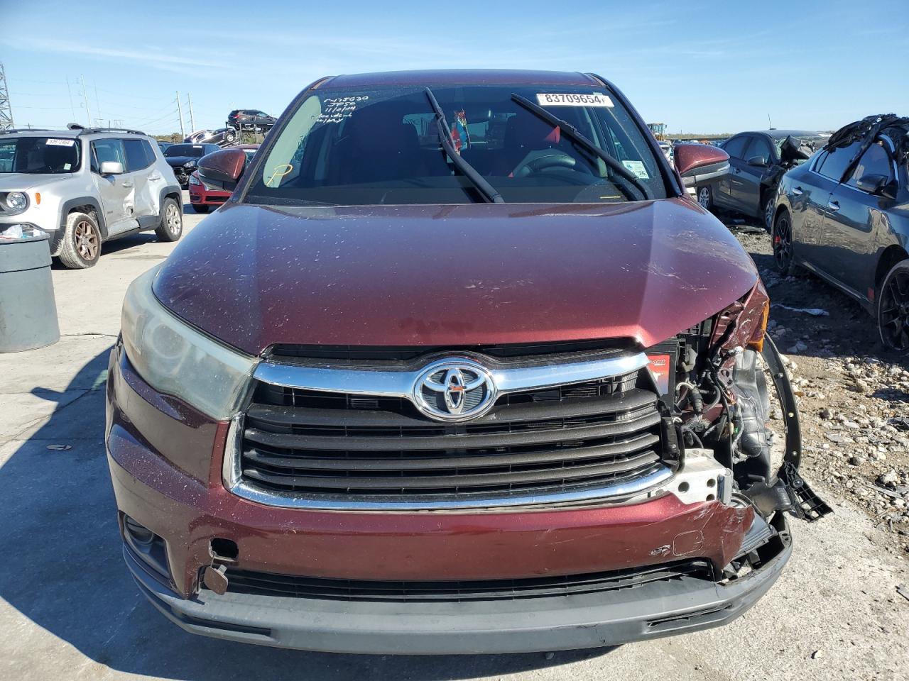 VIN 5TDZKRFHXGS171266 2016 TOYOTA HIGHLANDER no.5